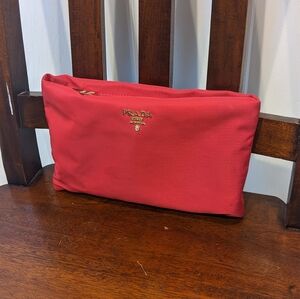 Prada Red Travel Bag